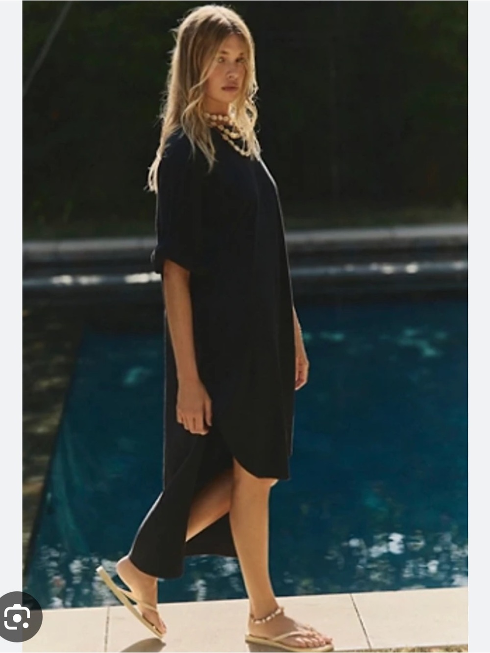 Free People Chrissa midi dress BNWT